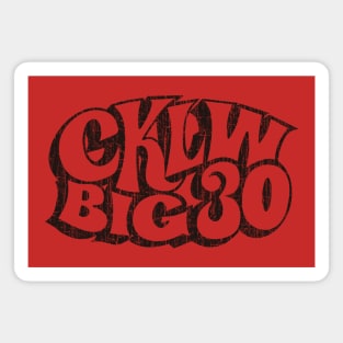 CKLW Big 30 Detroit Magnet